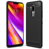 Flexi Slim Carbon Fibre Case for LG G7 ThinQ - Brushed Black